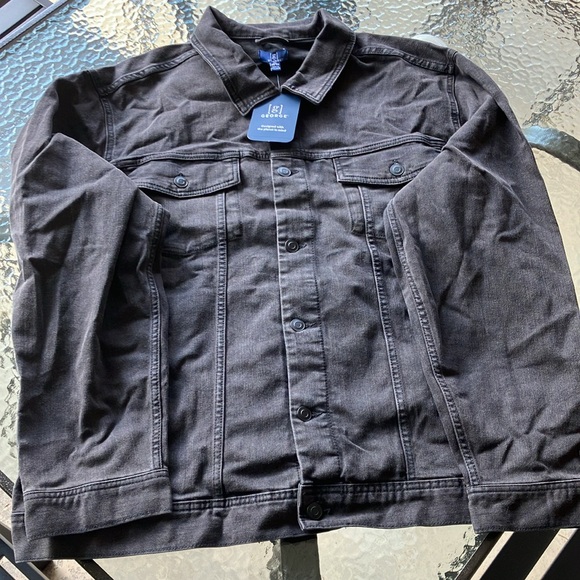 GEORGE JEAN JACKET 2XL Black - Picture 4 of 4